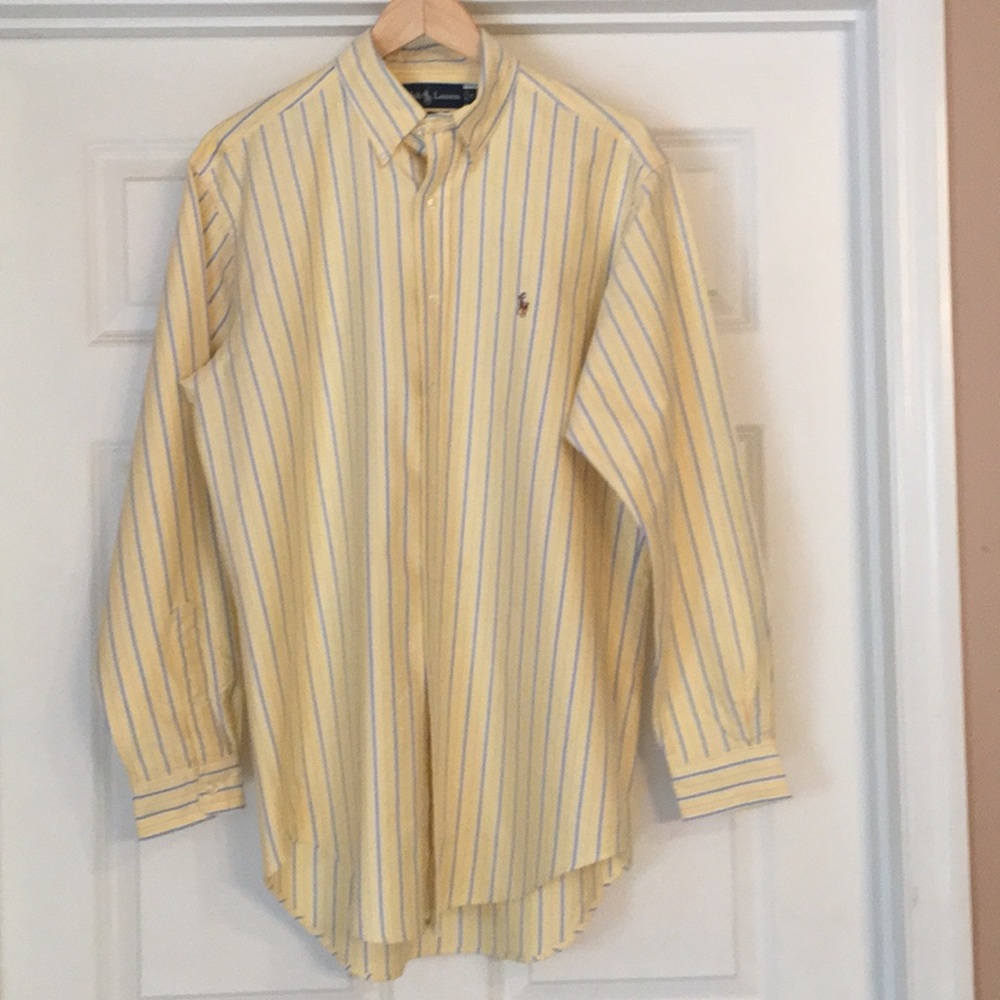 Men’s Ralph Lauren button down shirt.